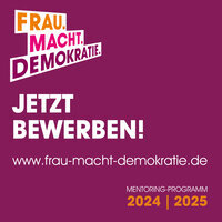 🚀 **Frau.Macht.Demokratie – Deine Chance, Politik aktiv mitzugestalten!** 🚀 (Bild vergr&ouml;&szlig;ern)
