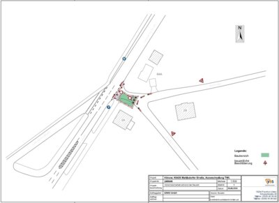 Meldung: Vollsperrung an Mahlsdorfer Straße