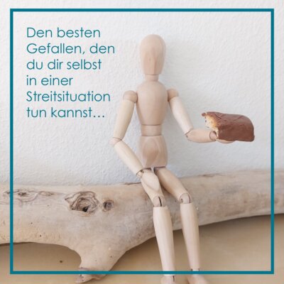 Den besten Gefallen, den du dir selbst in einer Streitsituation tun kannst... (Bild vergrößern)