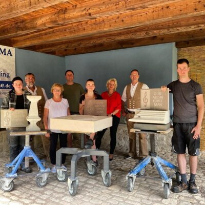 Meldung: Kreativität in Stein gemeißelt!