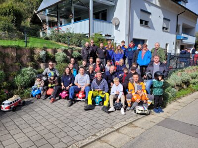 Foto zur Meldung: Bobbycar-Rennen 2024