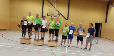 Vereinsmeisterschaft der Badminton Abteilung FSG Hansa`79 (Bild vergrößern)