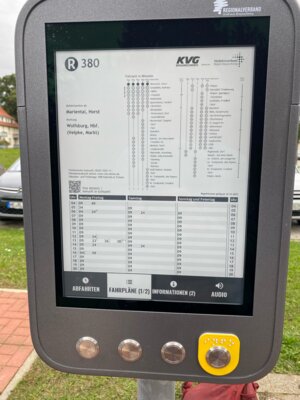 Bildquelle: Regionalverband …auf Knopfdruck auch den gesamten Fahrplan
