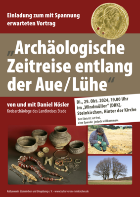 Votrag Archäologische Zeitreise entlang der Aue / Lühe (Bild vergr&ouml;&szlig;ern)