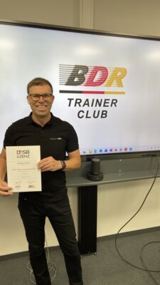 BRV Trainer Harry Sterzl absolviert erfolgreich DOSB Trainer A Ausbildung (Bild vergrößern)