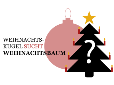 WEIHNACHTSKUGEL SUCHT WEIHNACHTSBAUM (Bild vergrößern)