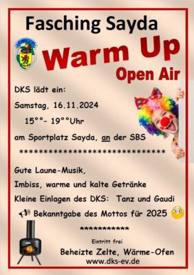 Fasching Sayda - Warm Up - Open Air