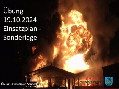 Am 19.10.2024 ist es wieder soweit - "Einsatzplan Sonderlage" (Bild vergr&ouml;&szlig;ern)