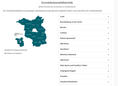 Foto zur Meldung: Der Gutachterausschuss für Grundstückswerte informiert: Grundstücksmarktbericht erschienen