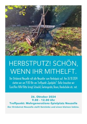 Herbstputz am 26.10.2024 in Neuzelle (Bild vergrößern)