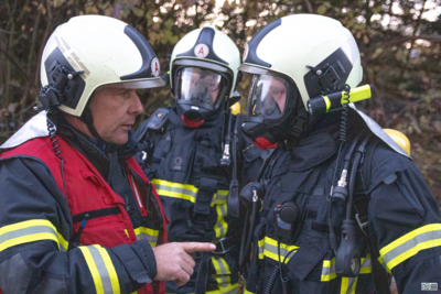 Feuerwehr trainiert Schlagkraft (Bild vergrößern)