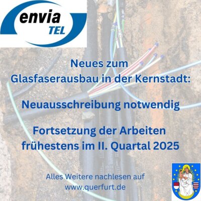 Neues zum Glasfaserausbau in der Kernstadt