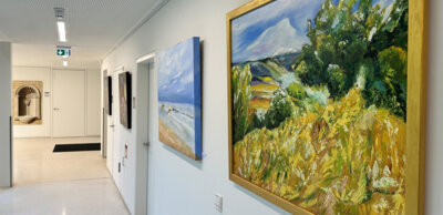 Kunst aus der Region im Rathaus Dallgow-Döberitz (Bild vergrößern)