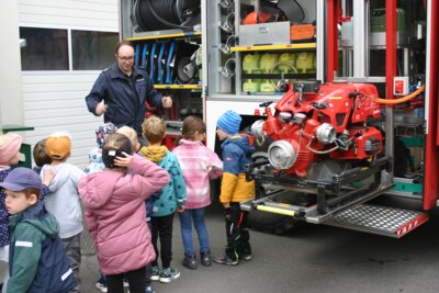 Projektwoche für die Vorschulkinder in der Kita Kleine Immen (Bild vergrößern)