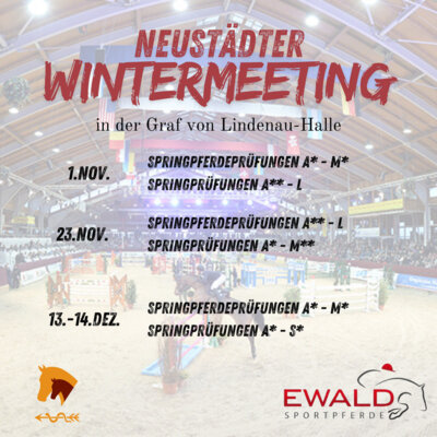 Meldung: Sportlich durch die Winterzeit - Neustädter Wintermeeting