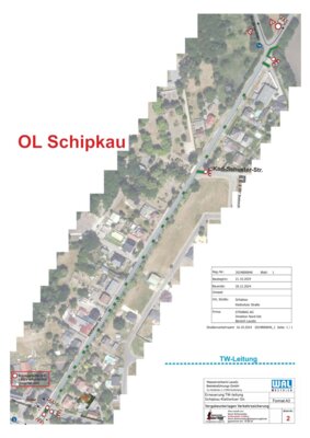 Sperrung Klettwitzer Straße in Schipkau