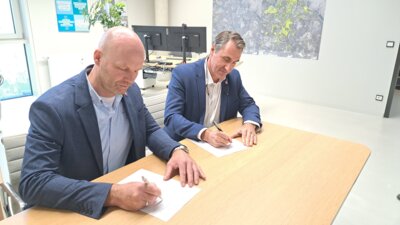 Foto zu Meldung: Wirtschaftsförderung Calau kooperiert mit Kollegen aus Cottbus