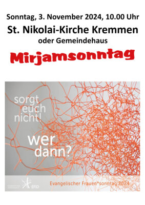 3. November, Mirjamsonntag (Bild vergrößern)