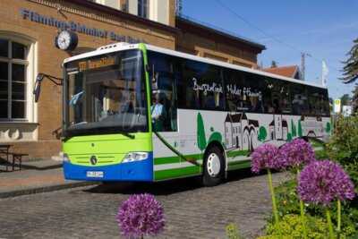 Umleitung Buslinien aufgrund der baubedingten Sperrung der Karl-Marx-Straße in Bad Belzig ab dem 21.10.2024 (Bild vergrößern)