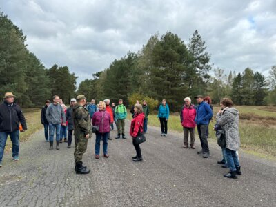 Meldung: Wanderung am 13. Oktober 2024 über den Truppenübungsplatz