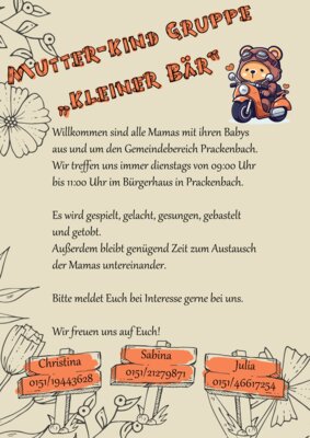 Foto zur Meldung: Mutter-Kind-Gruppe 