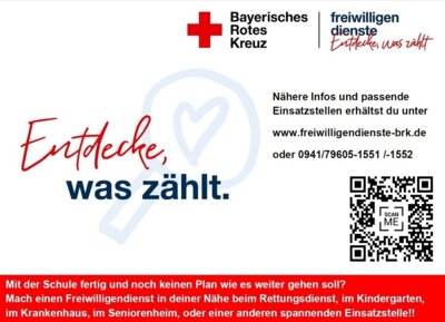 Freiwilligen Dienste beim Bayerischen Roten Kreuz