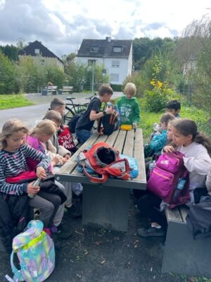 Kulturwandertag 2024 der Klasse 4b (Bild vergrößern)