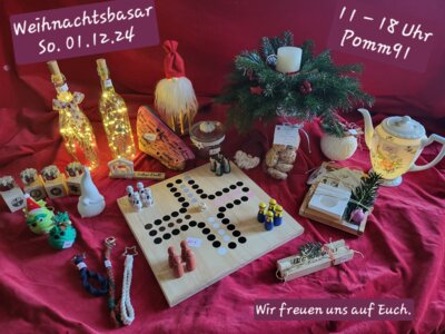 Weihnachtsbasar am 01.12.24 beim POMM91