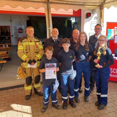 Gemeindejugendfeuerwehr auf Schnitzeljagd