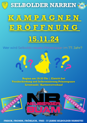Meldung: Kampagneneröffnung mit Kartenvorverkauf