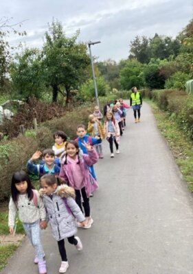 Kulturwandertag der ersten Klassen (Bild vergrößern)