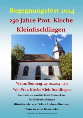 Begegnungsfest am 27. 10. 2024 um 17:00 Uhr