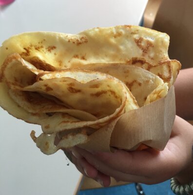 Meldung: Crepes für die Französischkinder