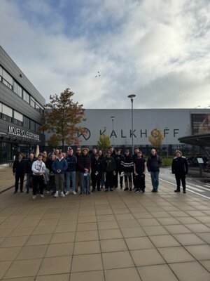 Onboarding-Veranstaltung der Zweiradmechaniker-Innung Münster: Ein Blick hinter die Kulissen der Firma Kalkhoff (Bild vergrößern)