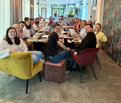 Bild vom letzten Stammtisch des VGV Emmelshausen e.V. (Foto: Tanja Petry-Berg)