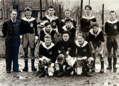 Meldung: A-Jugend Kreismeister von 1955 mit Namen