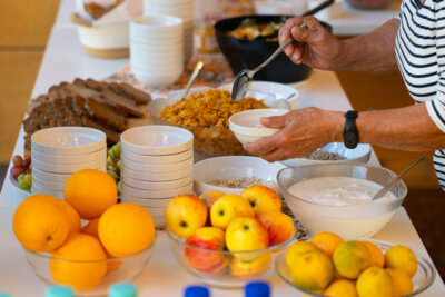 Gesundes Frühstück (Bild vergrößern)