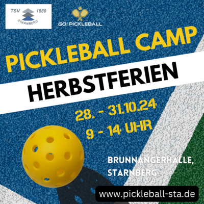 TSV Herbstferiencamp Pickleball (Bild vergrößern)