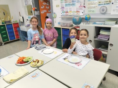 Meldung: Ernährungsworkshop in Klasse 3