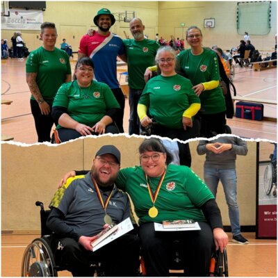 Nicole Michael ist Deutsche Meisterin im Para Boccia (Bild vergrößern)