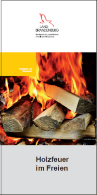 Beachtung des Verbrennverbotes für Gartenabfälle aus privaten Haushaltungen und Gärten sowie richtiger Umgang mit kleinen Holzfeuern im Freien (Bild vergrößern)