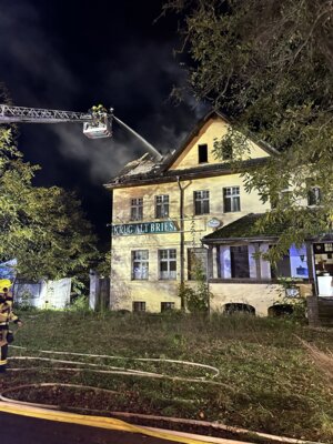 Überörtlicher Einsatz der Falkenseer Feuerwehr in Brieselang