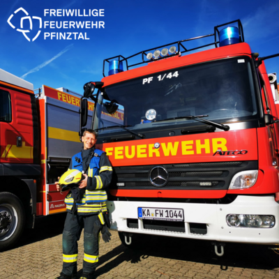 Neuer Gruppenführer für die Feuerwehr Pfinztal (Bild vergrößern)