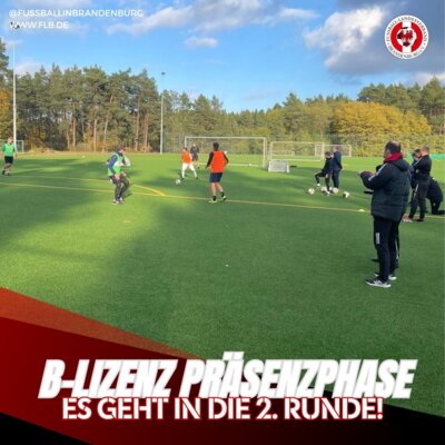 Erfolgreiche zweite Präsenzphase der B-Lizenz-Ausbildung!