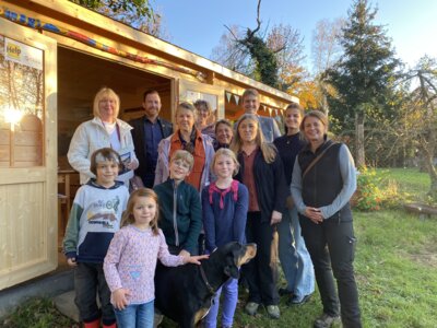 Foto zur Meldung: help e.V. auf Projektbesuch beim Kinderschutzbund Ahrweiler