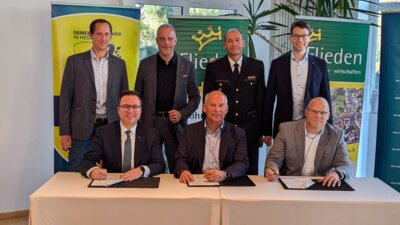 Vertrag über die Einführung eines Freiwilligen Polizeidienstes unterzeichnet