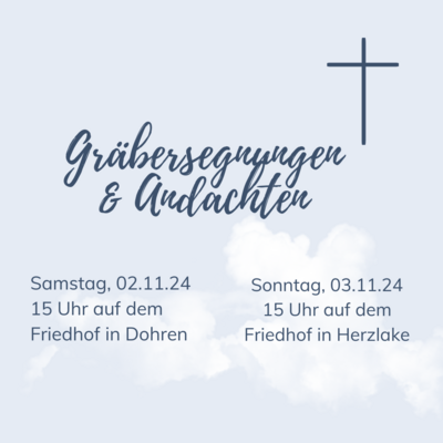 Gräbersegnung/ Jahrgedenken (Bild vergr&ouml;&szlig;ern)