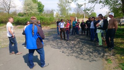 2022 Landschaftspark Canitz mit Bienenstand
