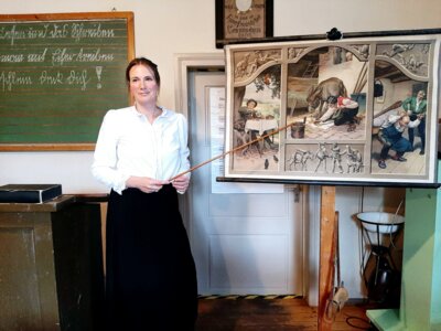 Feuer und Flamme für die Reckahner Museen (Bild vergrößern)