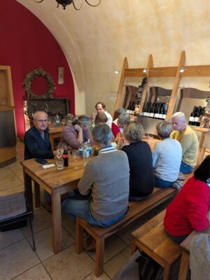 Foto zur Meldung: Turngautreff der Vereinsvertreter im Weingut Sieferle